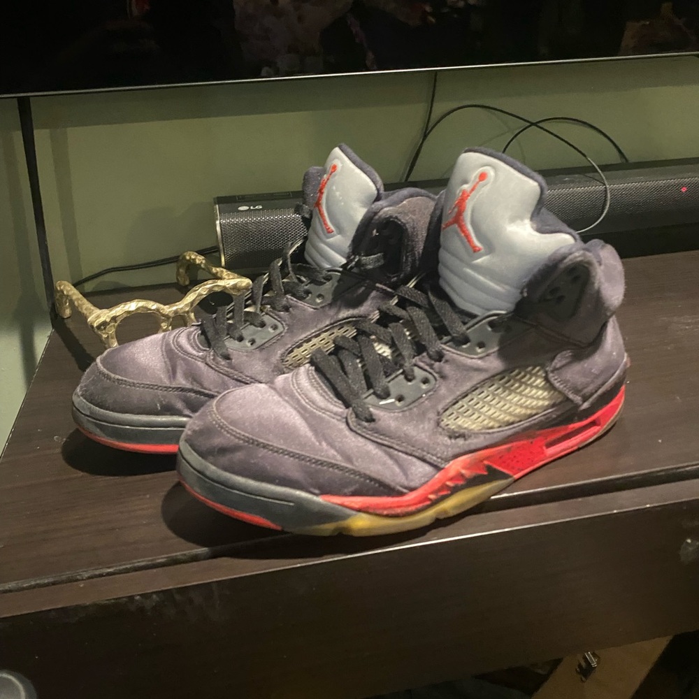 Air Jordan 5 Retro Black and Red